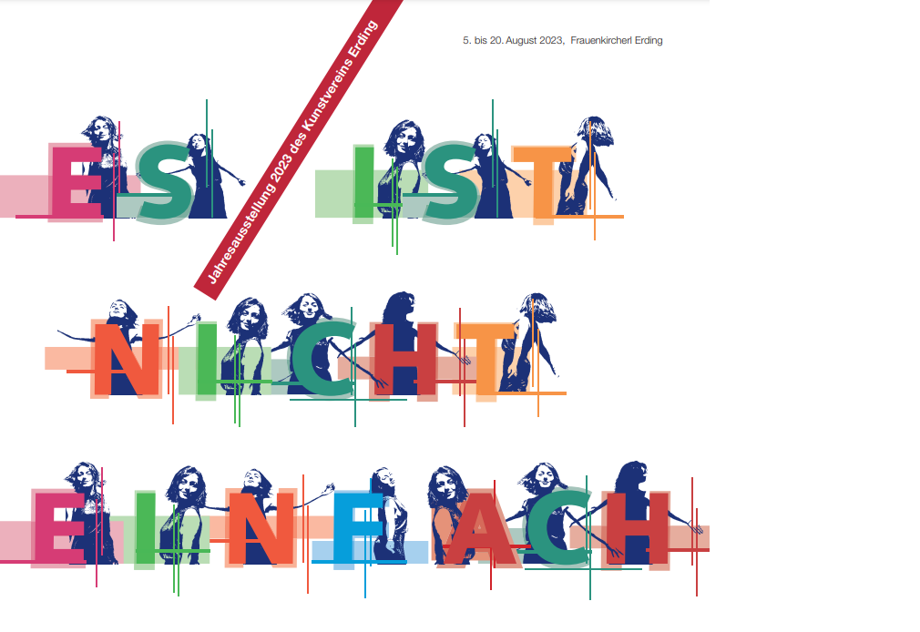 Cover des Kataloges für die Jahresausstellung 2023